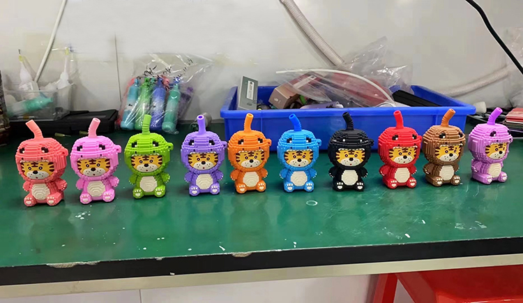 3D pvc keychain mold