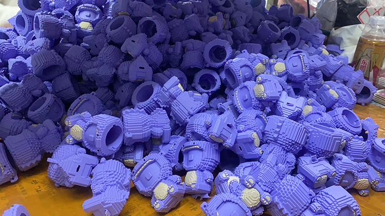 3D pvc keychain mold