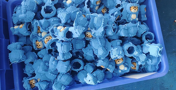 3D pvc keychain mold