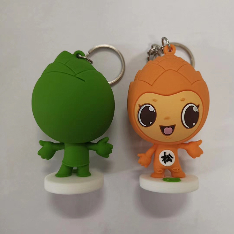 3D pvc keychain
