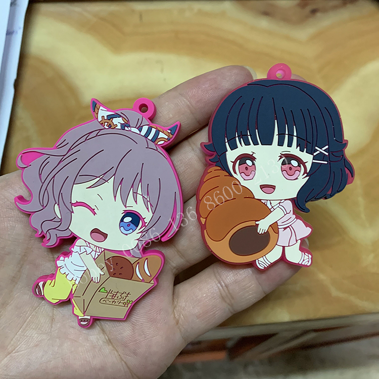 soft pvc keychains