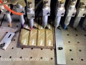soft pvc label patch micro injection machine