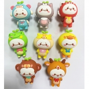 3D soft pvc keychain