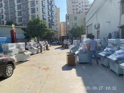 30sets pvc dispensing machine delivery today